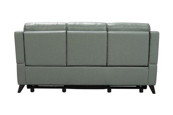 BarcaLounger Kester Reclining Sofa w/ Power Headrest in Lorenzo-Mint