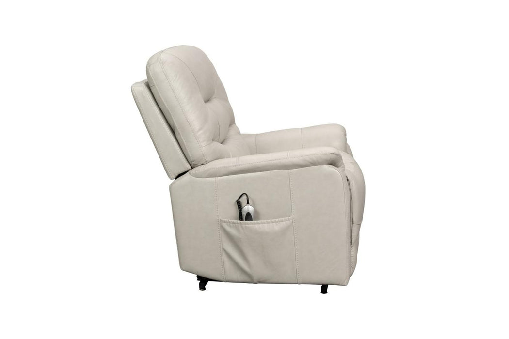 BarcaLounger Lorence Lift Chair Recliner with Power Head Rest in Venzia Cream