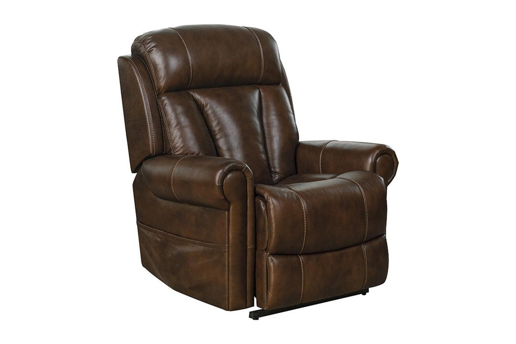 BarcaLounger Lyndon Lift Chair Recliner with Power Head Rest & Lumbar inTonya Brown image