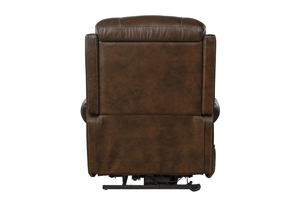 BarcaLounger Lyndon Lift Chair Recliner with Power Head Rest & Lumbar inTonya Brown