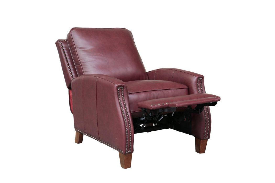 BarcaLounger Melrose Recliner in Shoreham Wine