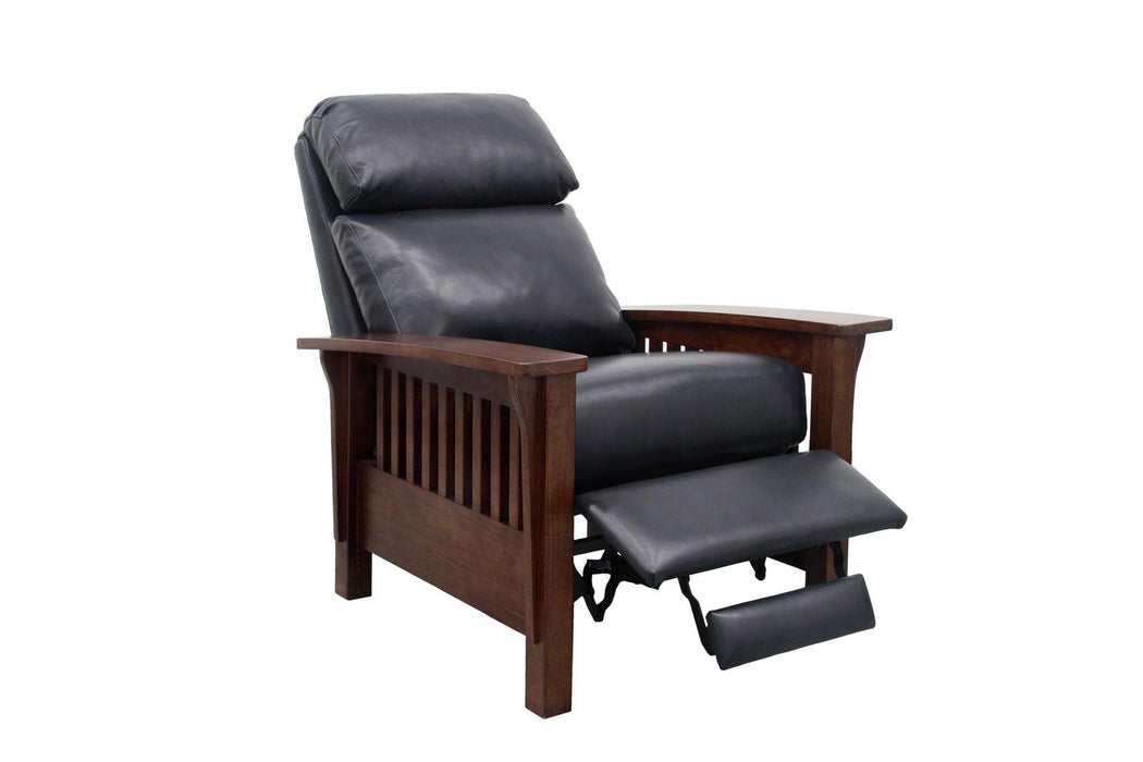 BarcaLounger Mission Recliner in Shoreham Blue