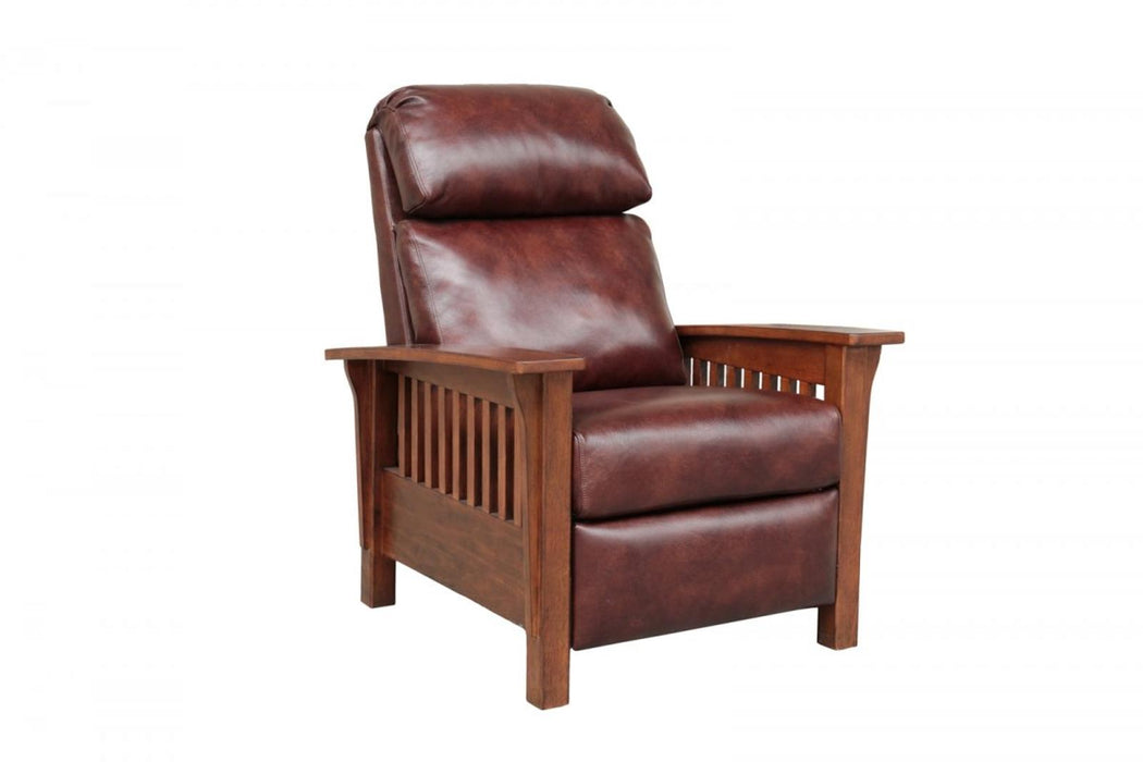 BarcaLounger Mission Recliner in Wenlock Fudge