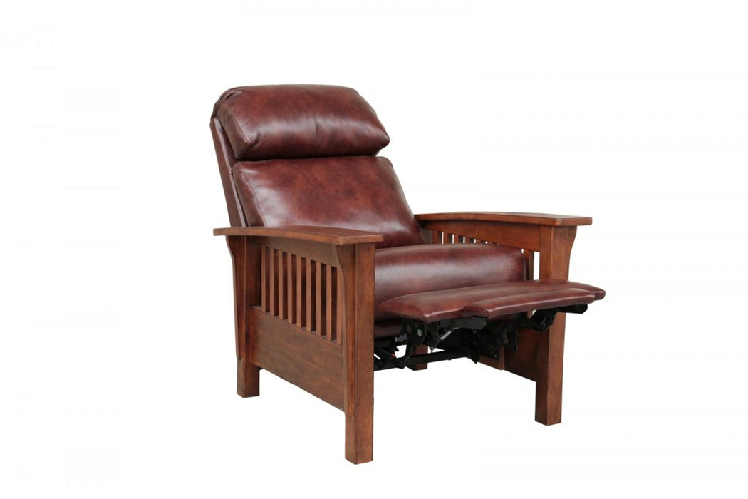 BarcaLounger Mission Recliner in Wenlock Fudge