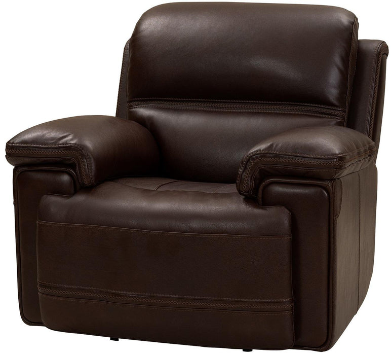 BarcaLounger Sedrick Power Recliner w/ Power Headrest in El Paso-walnut