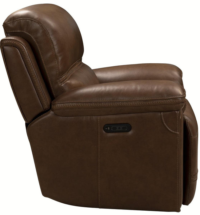 BarcaLounger Sedrick Power Recliner w/ Power Headrest in Spence-caramel