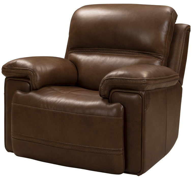 BarcaLounger Sedrick Power Recliner w/ Power Headrest in Spence-caramel