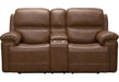 BarcaLounger Sedrick Reclining Loveseat w/ Power Headrest in Spence-caramel image