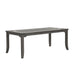 Lisbon Rectangle Dining Table-Gray