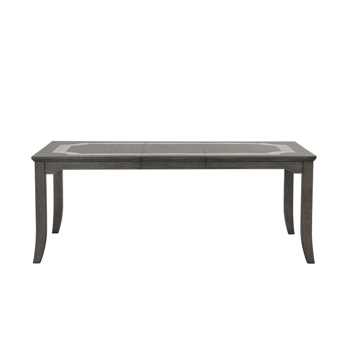 Lisbon Rectangle Dining Table-Gray