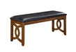 Gia 46" Bench-Brown