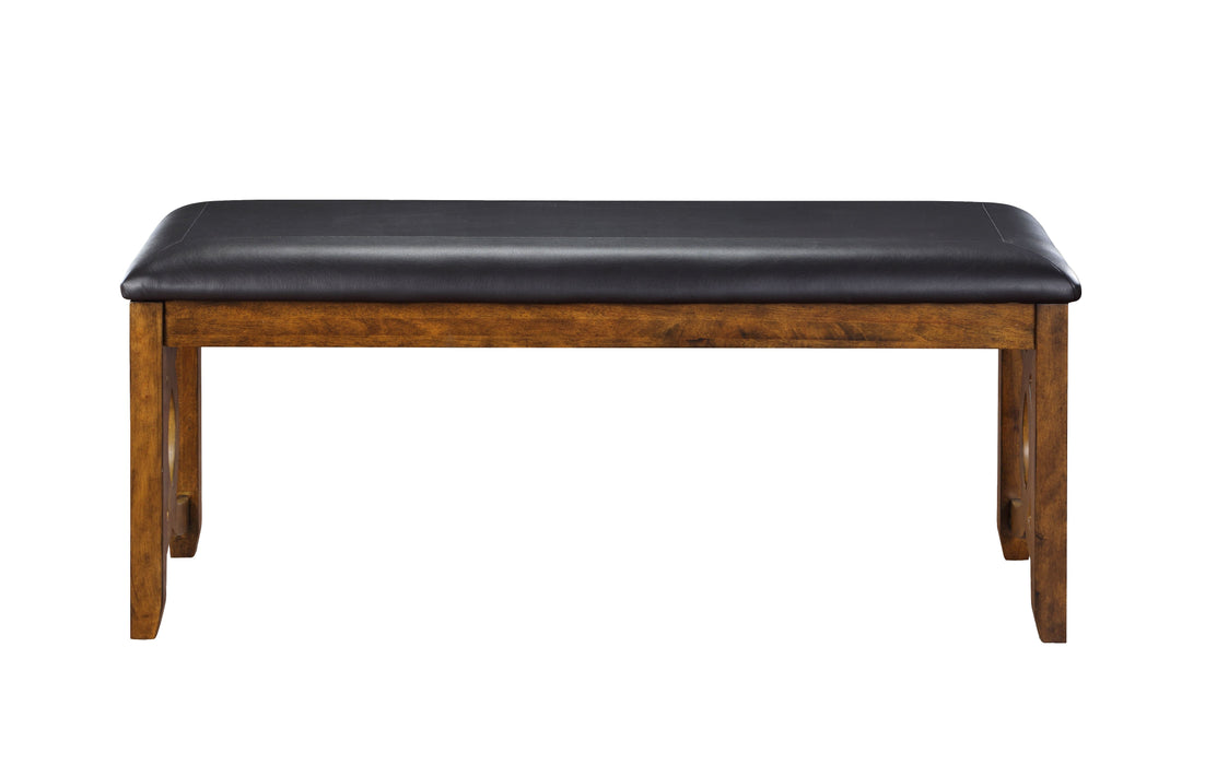 Gia 46" Bench-Brown
