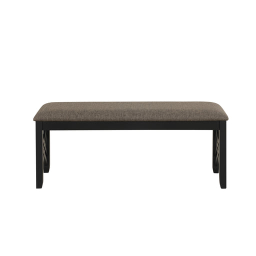 Potomac Dining Bench-Brown/Black
