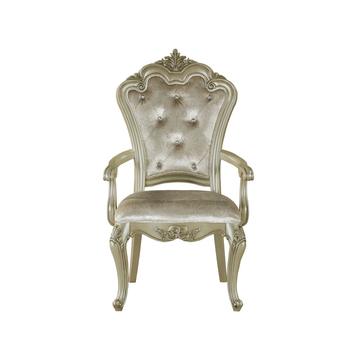 Monique Arm Chair (2/Ctn)-Champagne