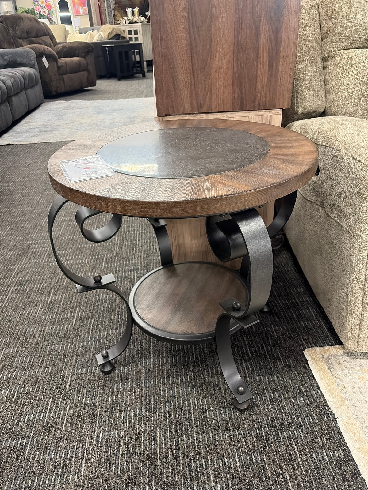 Round End Table