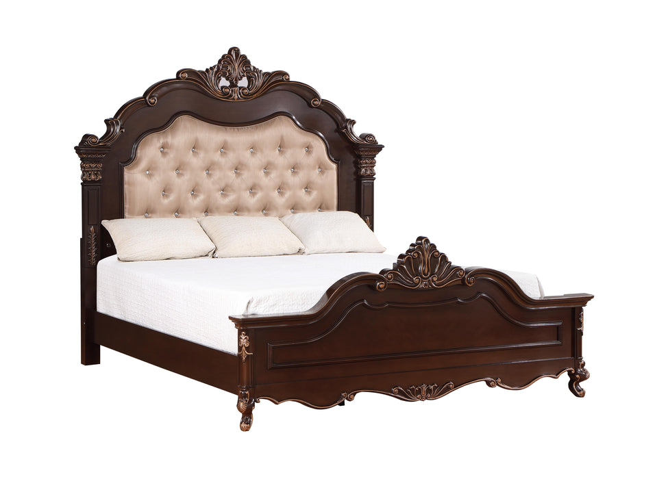 CONSTANTINE Eastern King-California King EK/WK FOOTBOARD & SLATS-CHERRY
