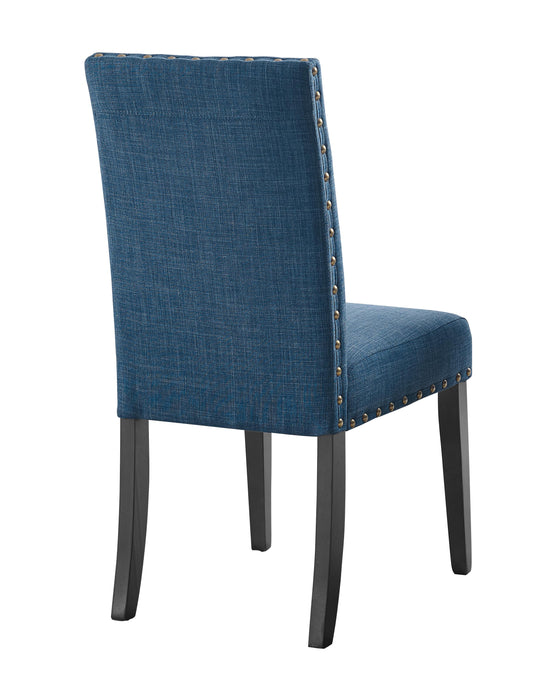 CRISPIN MARINE BLUE DINING CHAIR- (2/Ctn)