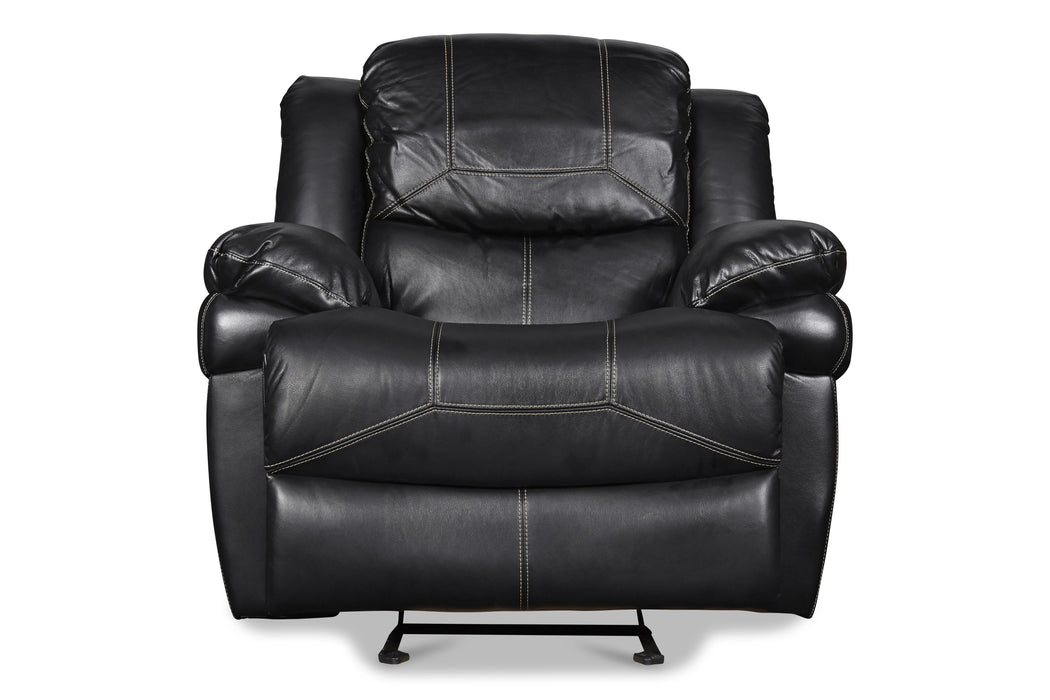 FLYNN GLIDER RECLINER-BLACK