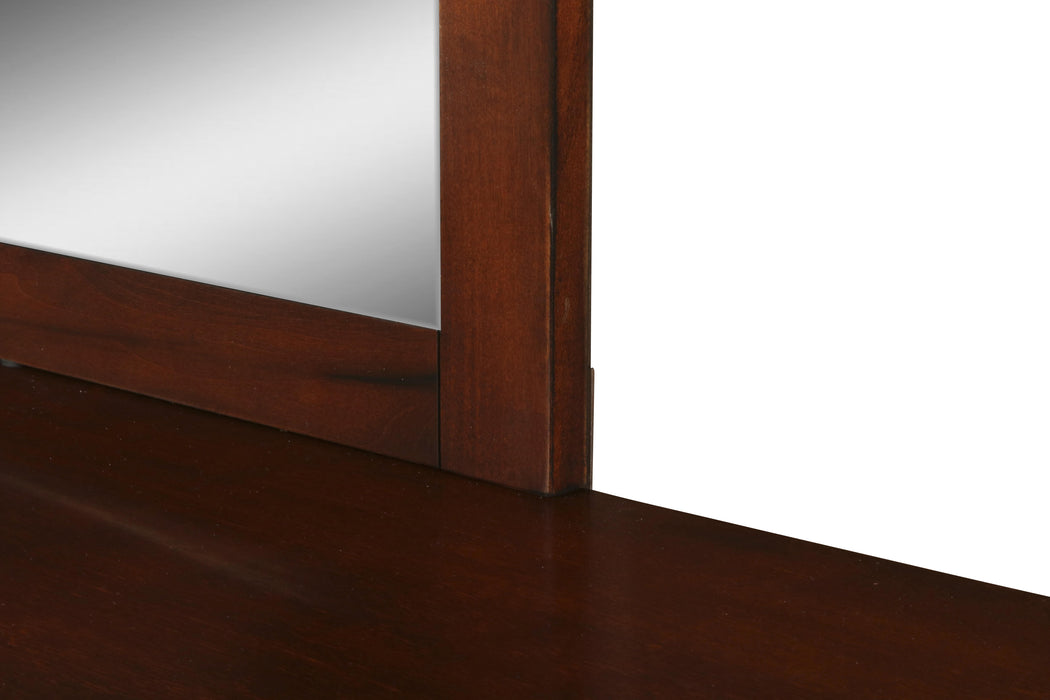 KENSINGTON MIRROR- BURNISHED CHERRY