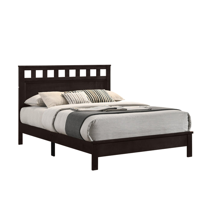 PISCES 4/6 F PANEL BED-HB/FB/RAILS-MERLOT image