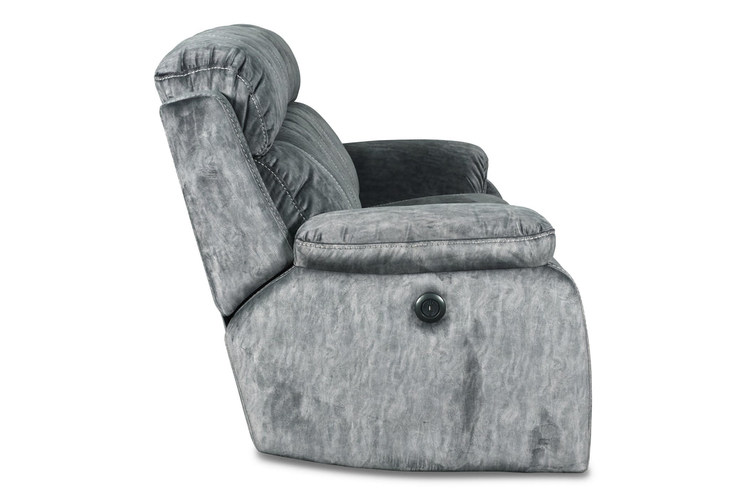 TANGO DUAL RECLINER SOFA W/PWR FR-SHADOW