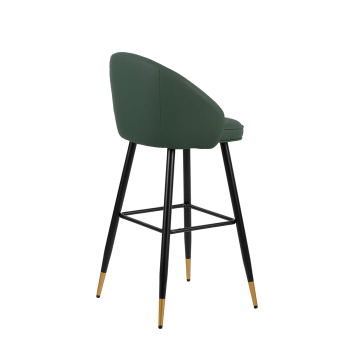 Oliver Green Vegan Leather Bar Chair (2 Per Carton)