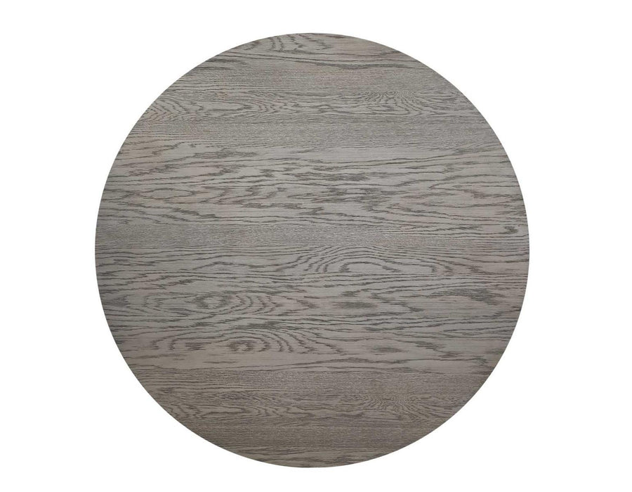 Steve Silver Molly Round Dining Table in Washed Grey Oak