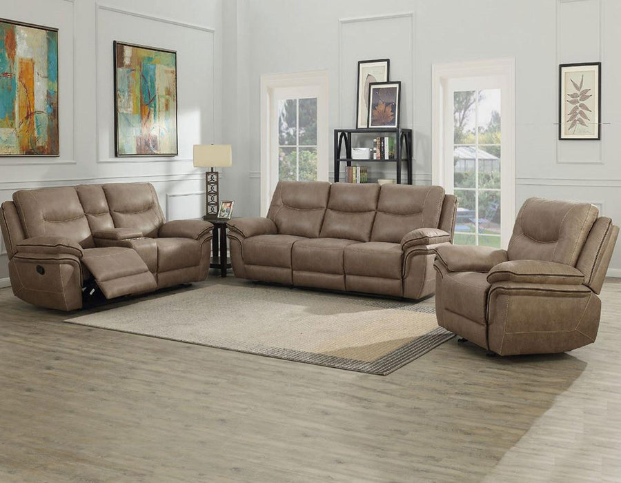 Steve Silver Isabella Manual Reclining Sofa in Sand