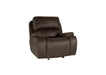 Brookings Glider Recliner W/Pwr Hr & Fr-Brown