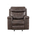 Quade Glider Recliner W/Pwr Fr-Mocha
