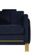 Empire Lighted Sofa-Black