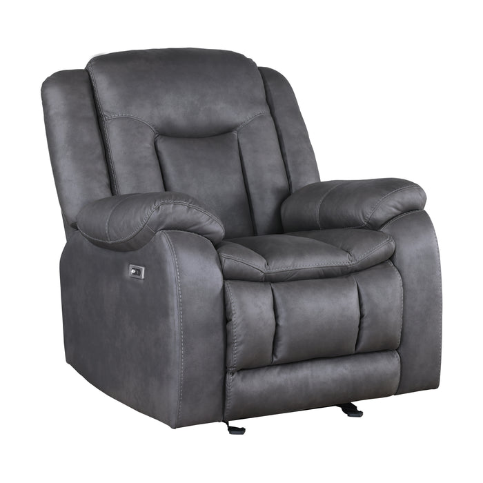Morello Glider Recliner- Gray