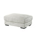 Embrace 41" Ottoman-White