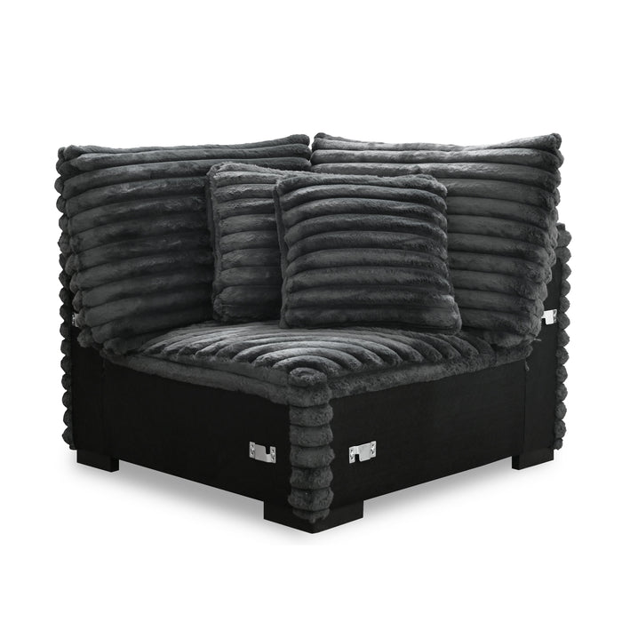 Embrace Wedge-Charcoal