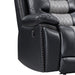 Nikko Glider Recliner W/Pwr Fr-Black/Gray
