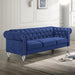 Emma Crystal Sofa-Royal Blue
