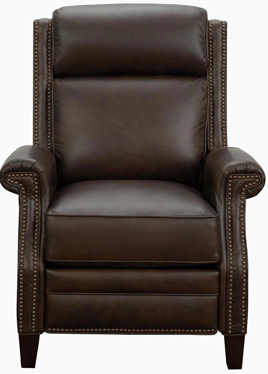 BarcaLounger Barrett Power Recliner with Power Head Rest in Ashford-walnut