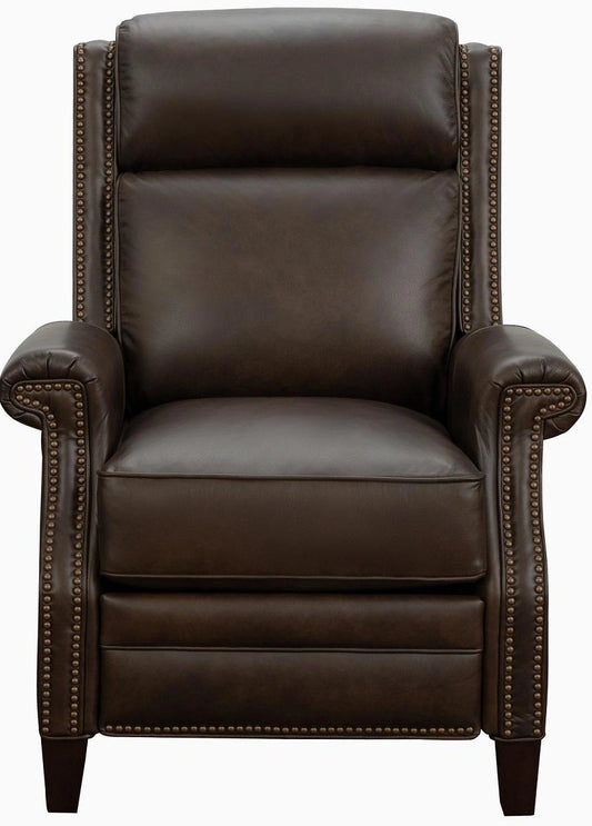 BarcaLounger Barrett Power Recliner with Power Head Rest in Ashford-walnut