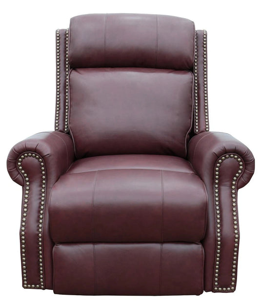 BarcaLounger Blair Big & Tall Power Recliner with Power Head Rest in Shoreham-wine