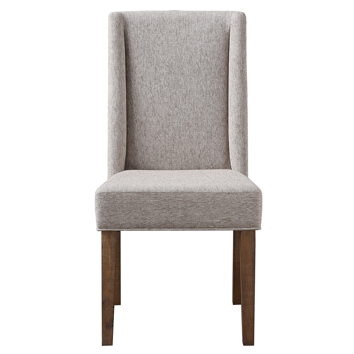 Steve Silver Riverdale Upholstered Chair in Driftwood (Set of 2)