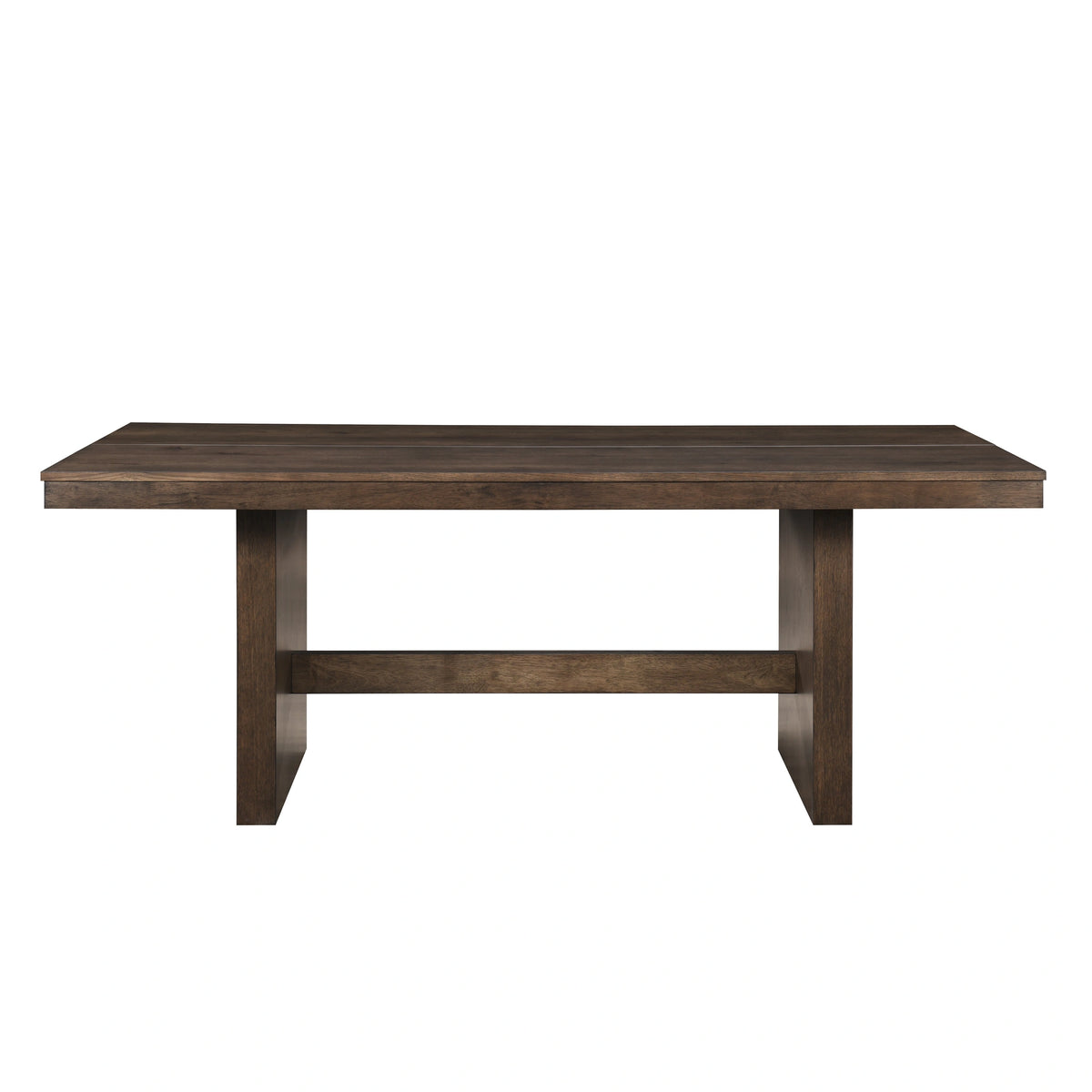 Kody Rectangle Dining Table Base-Dk Walnut