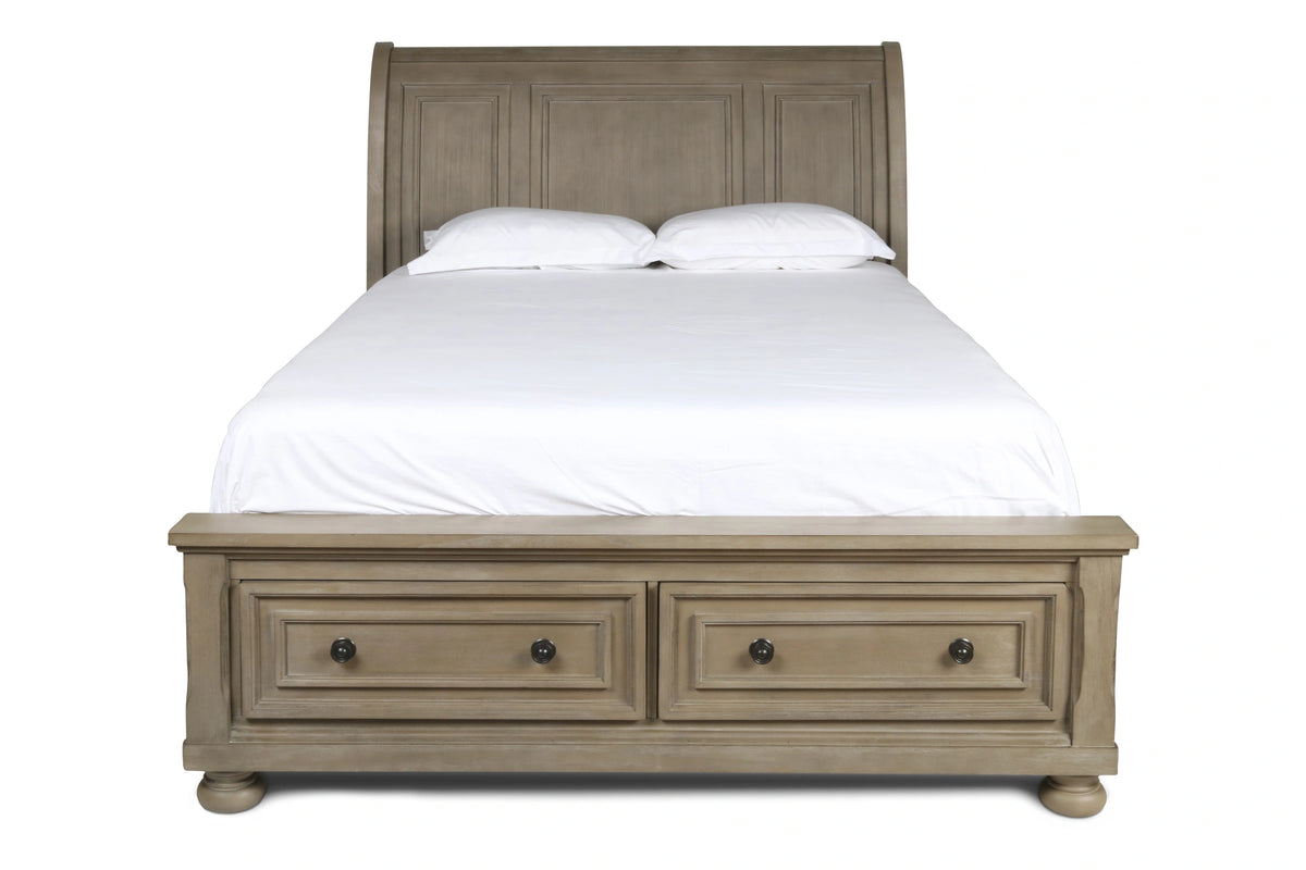 ALLEGRA Eastern King EK SIDE RAILS-PEWTER