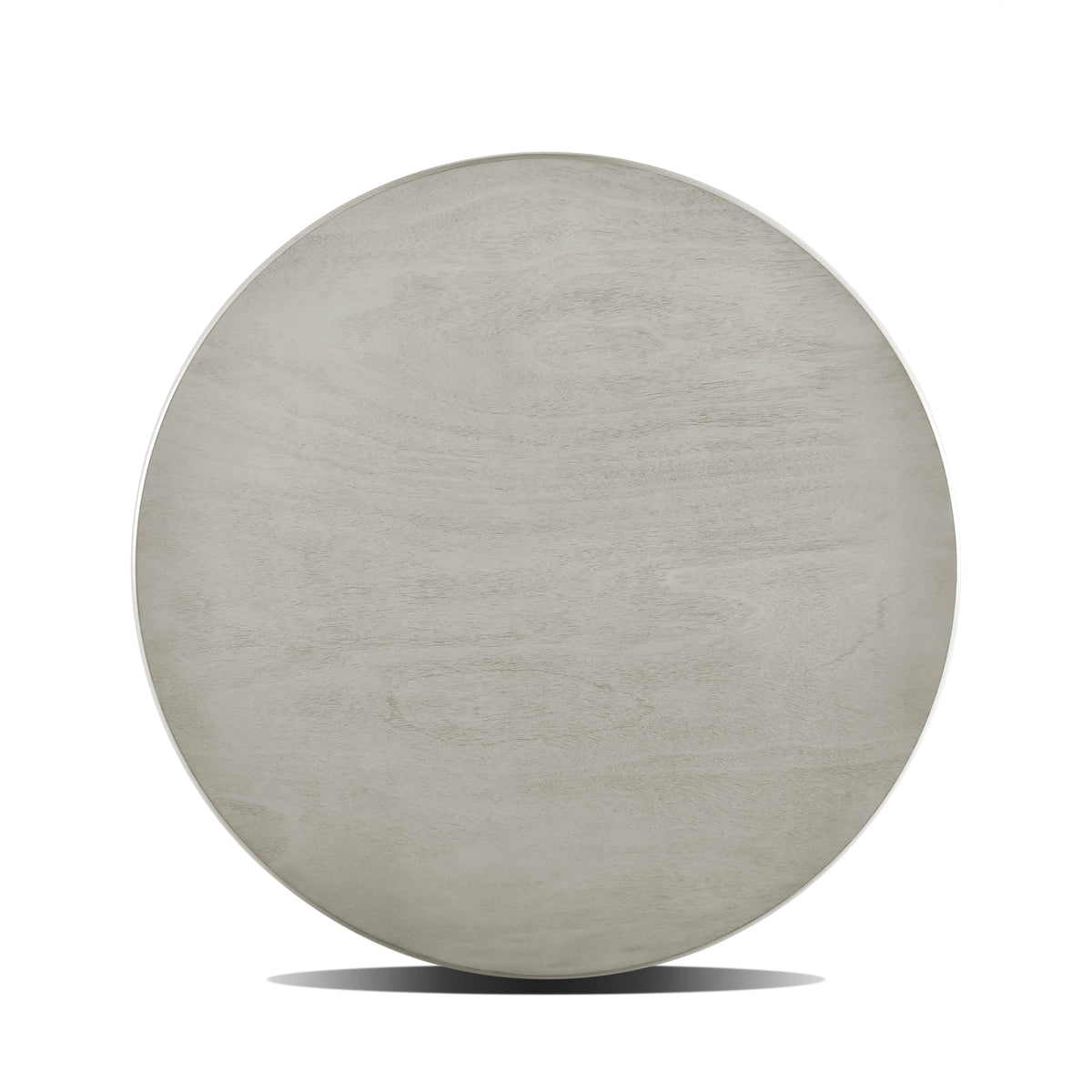 Pascal 47" Round Dining Table-Driftwood
