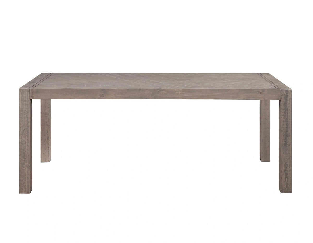 Steve Silver Auckland Reclaimed Wood Bench in Weathered Grey