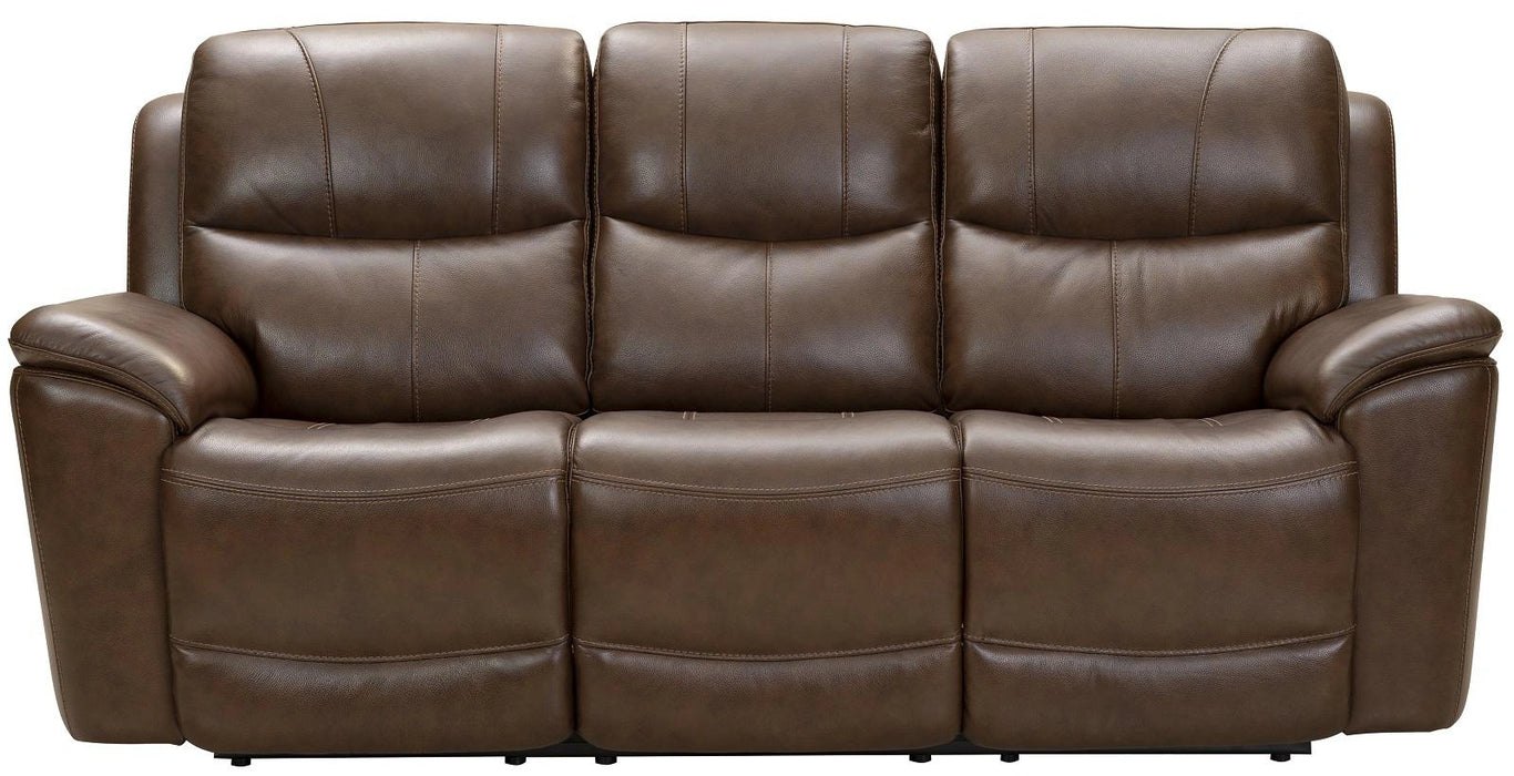 BarcaLounger Kaden Reclining Sofa w/ Power Headrest in Jarod-Brown
