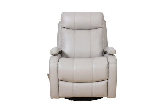 BarcaLounger Duffy Swivel Glider Recliner in Gable Dove 8-3610