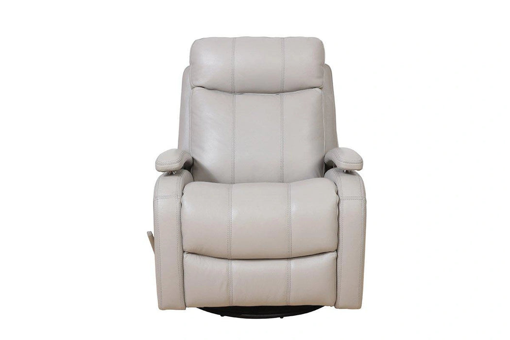 BarcaLounger Duffy Swivel Glider Recliner in Gable Dove 8-3610