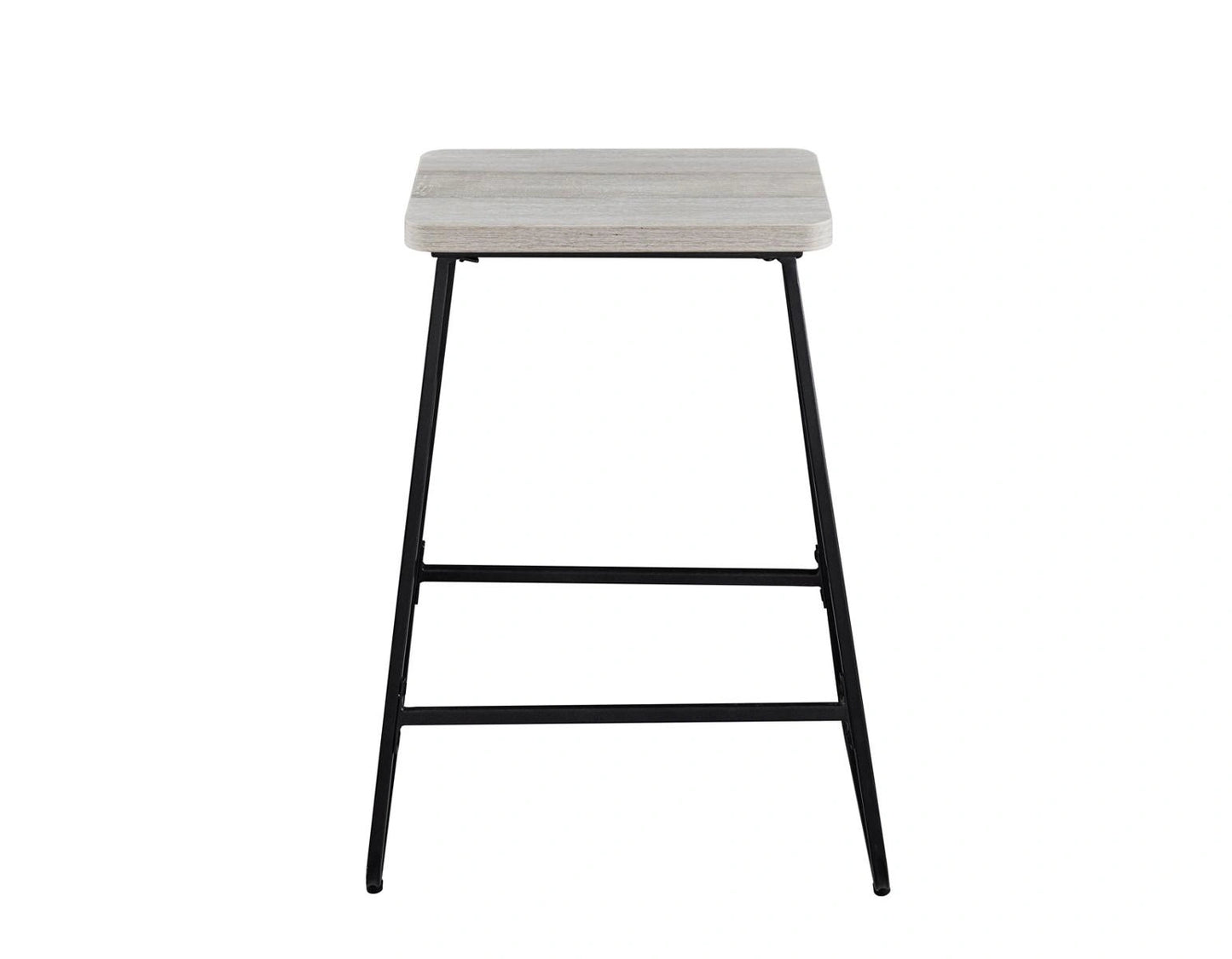 Steve Silver Carson Counter Stool in Weathered Driftwood (Set of 2)