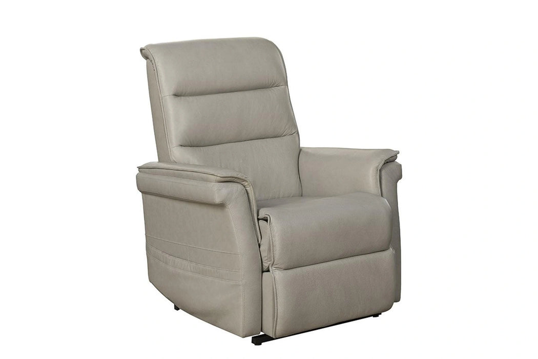 BarcaLounger Luka Lift Chair Recliner with Power Head Rest in Venzia Cream