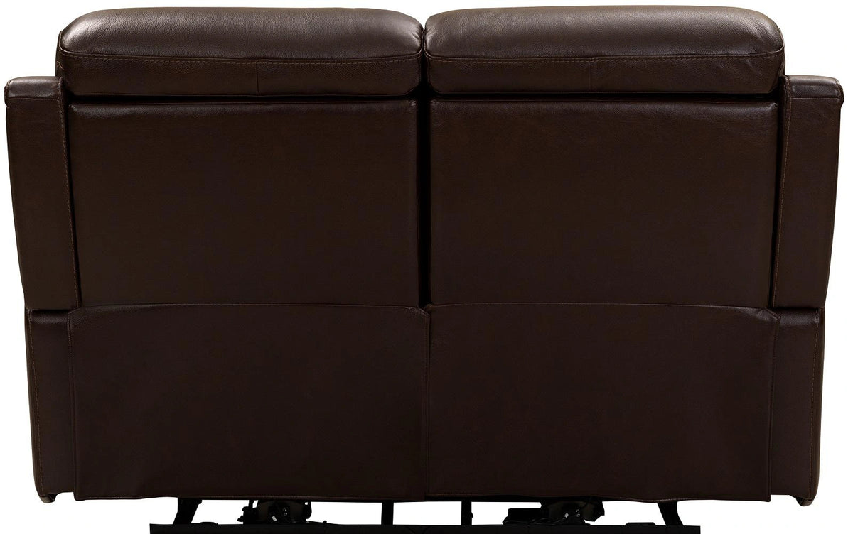BarcaLounger Sedrick Reclining Loveseat w/ Power Headrest in El Paso-walnut